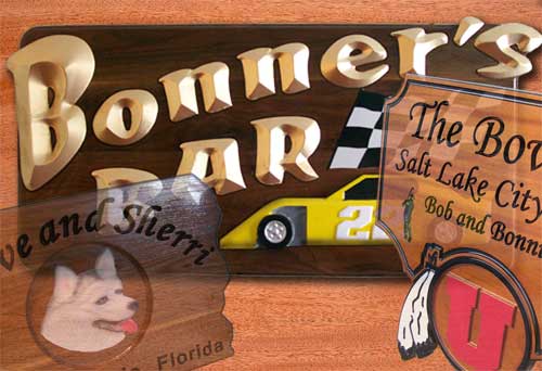 personalized wooden signs
