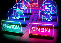 edge lit signs for business or personal use