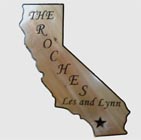 wood california sign