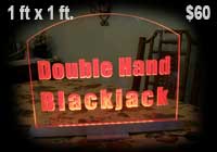 casino gambling signs